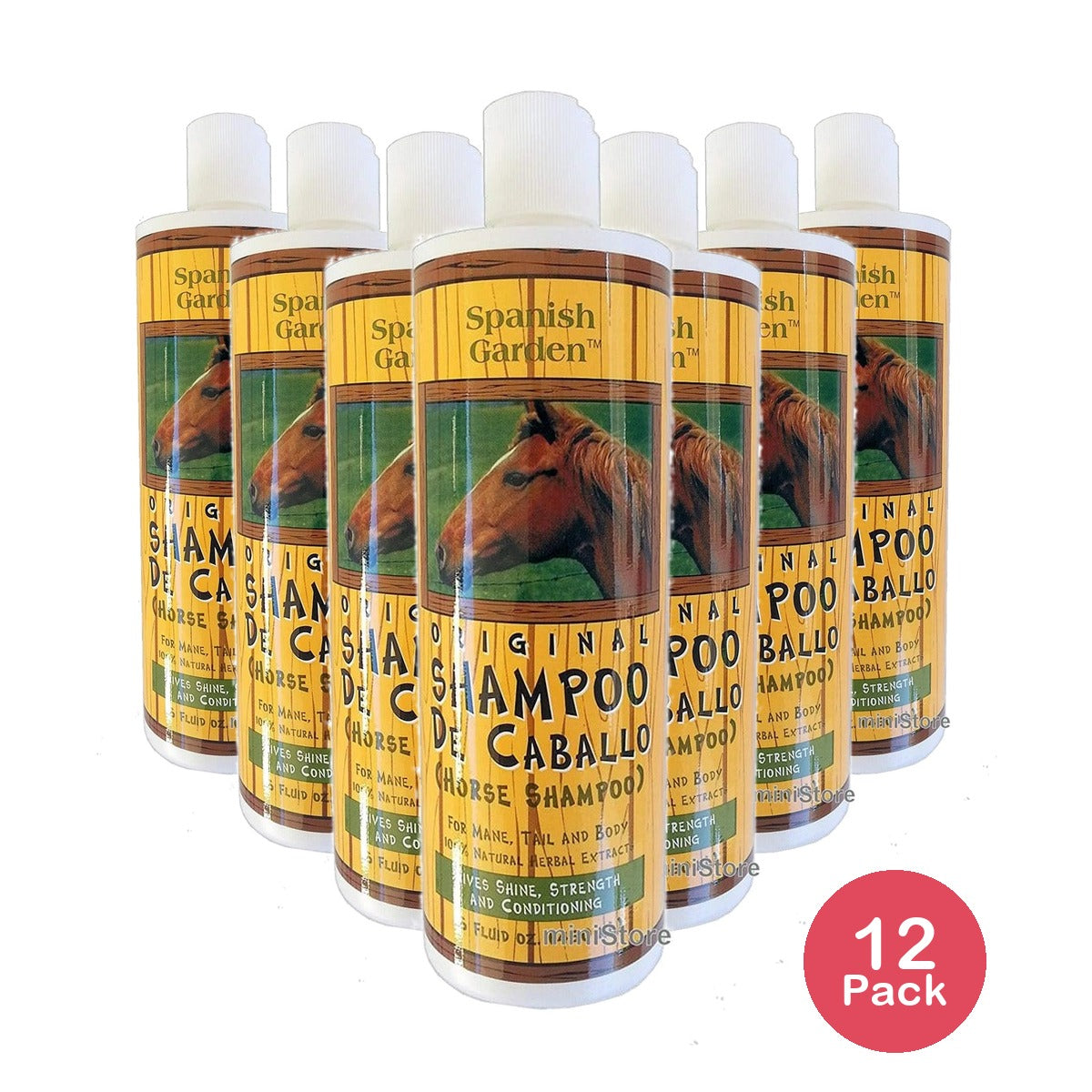 Spanish Garden Horse Shampoo 16 Oz (Pack of 12)