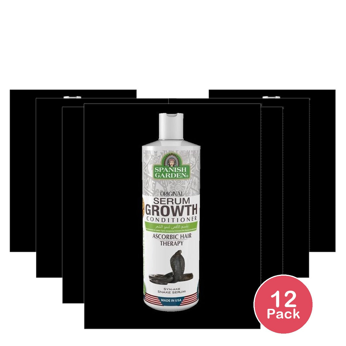 Spanish Garden Serum Growth Conditioner 16 Oz (Pack of 12)