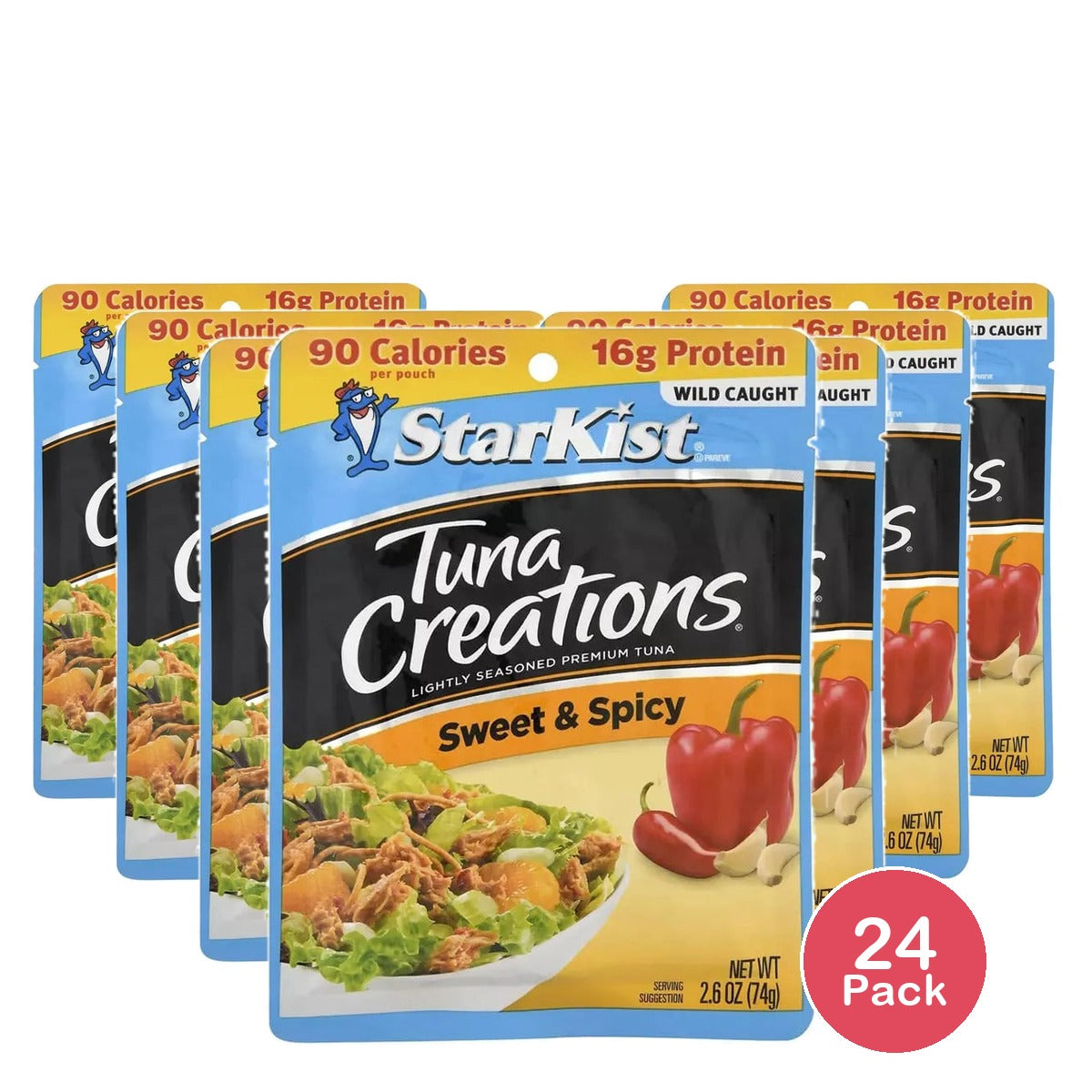 Starkist Tuna Creations Sweet & Spicy Single Serve 2.6Oz (Pack of 24)