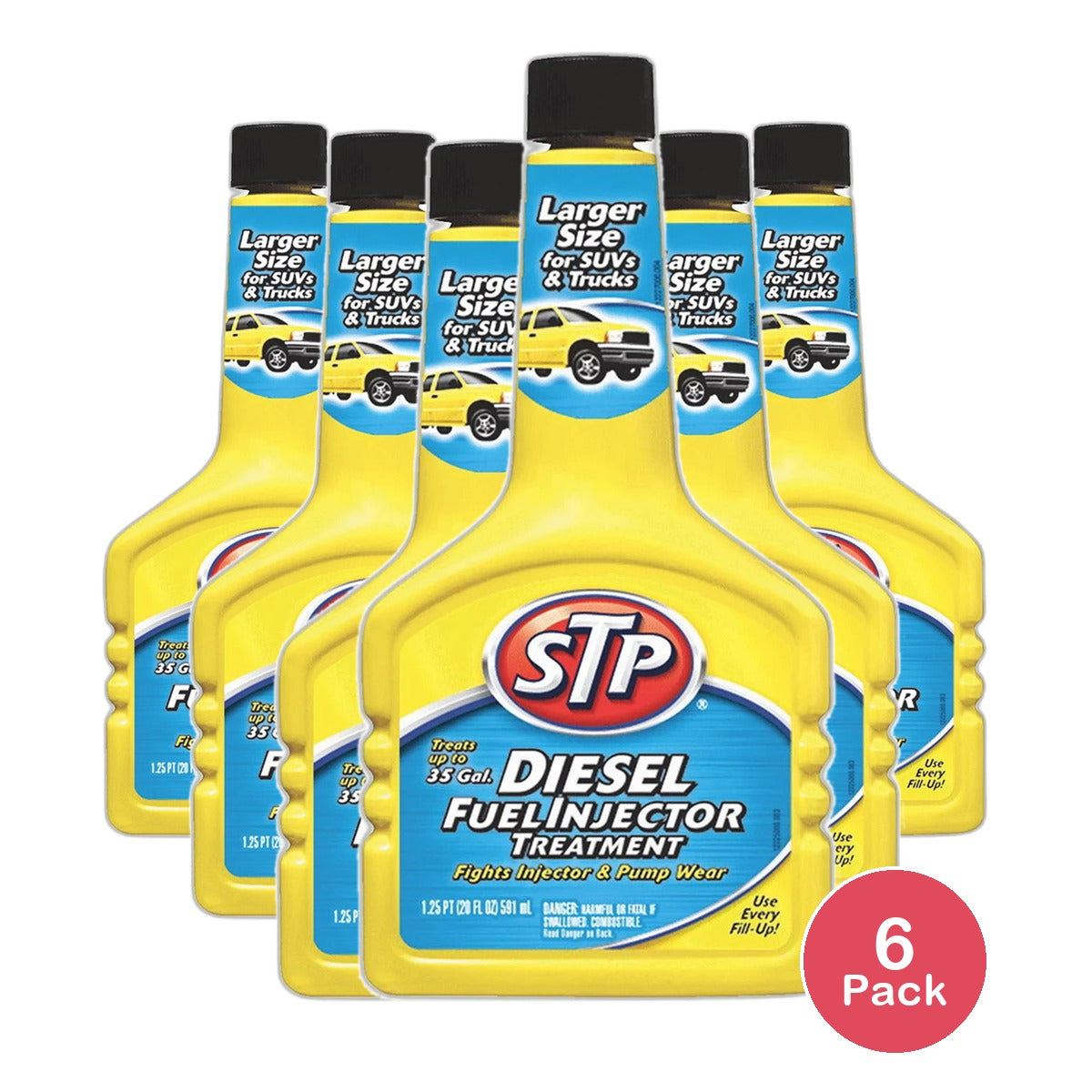STP Diesel Fuel Injector Treatment 20Oz (Pack of 6)