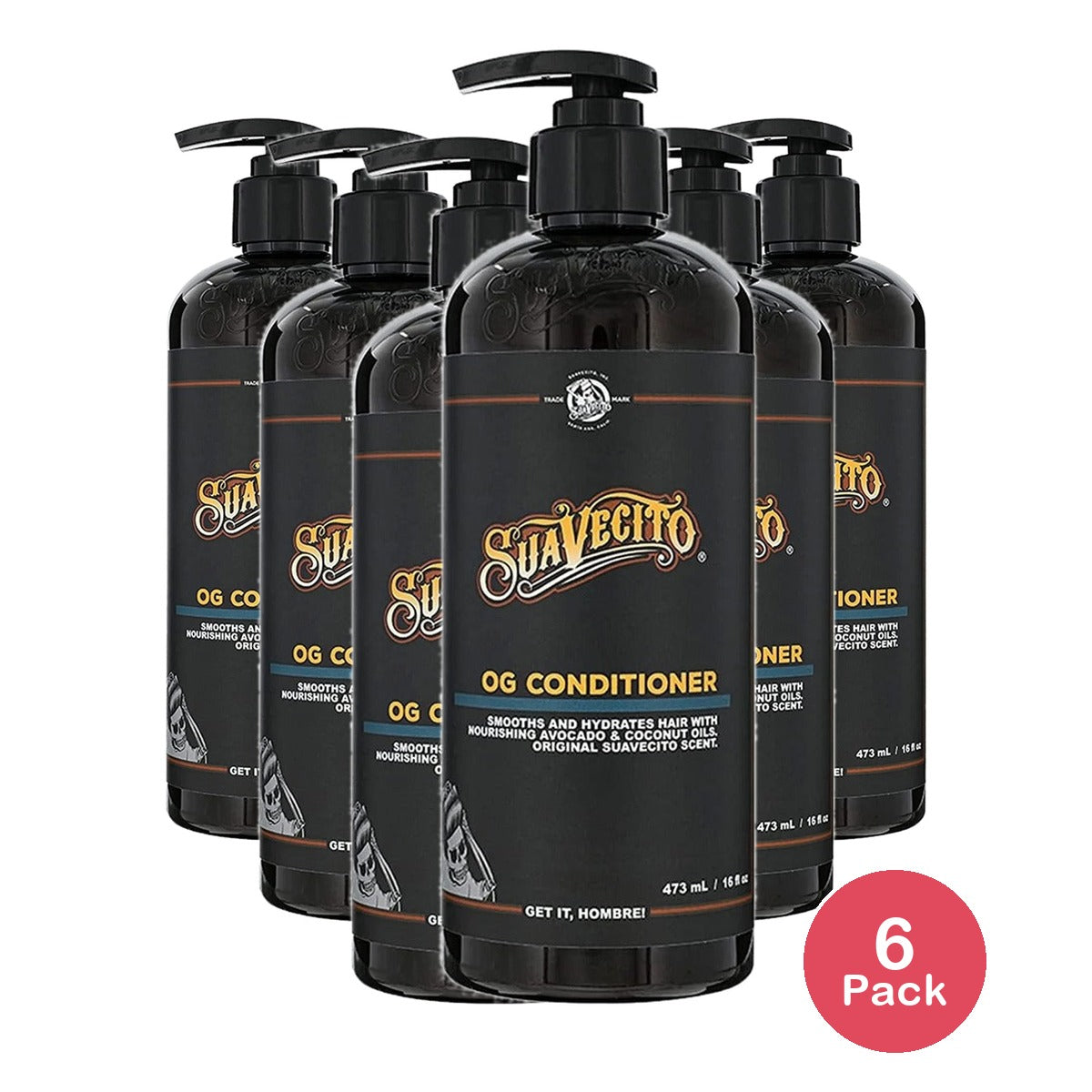Suavecito OG Conditioner 16 Oz (Pack of 6)