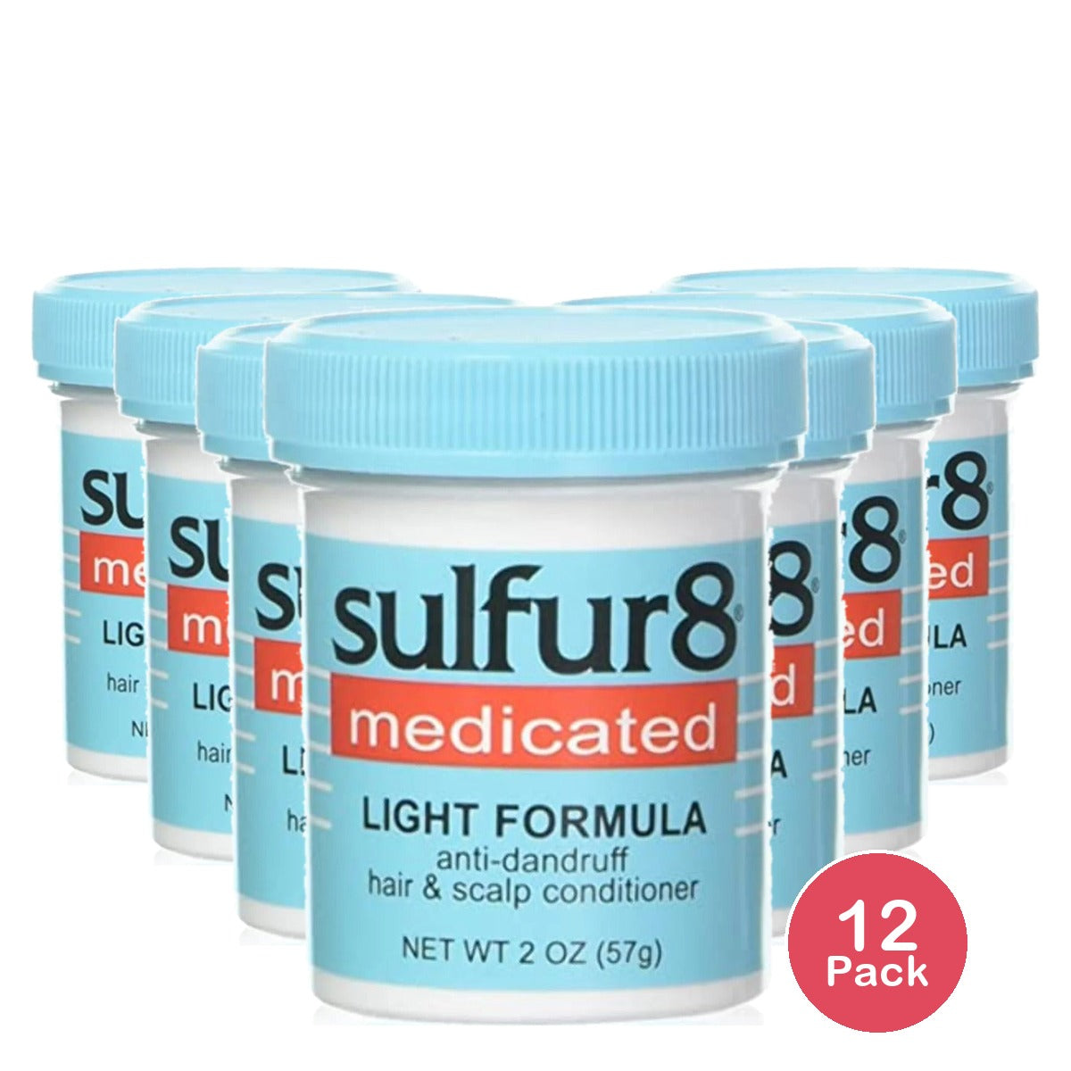 Sulfur8 Medicated Light Formula Conditioner 2 Oz (Pack of 12)