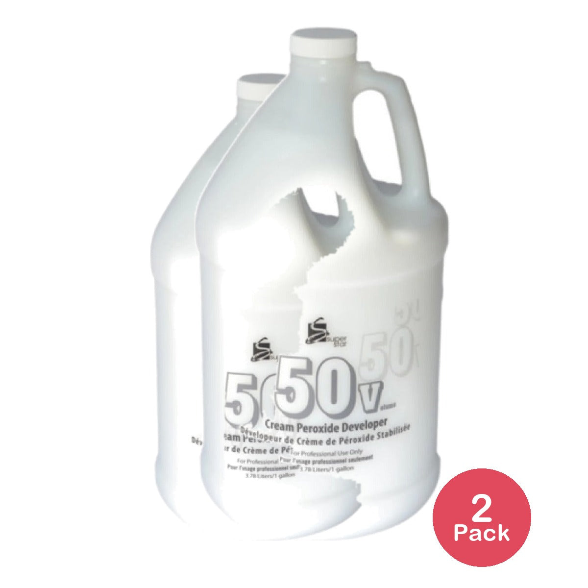 Superstar Creme Developer 50 Volume 128 Oz (Pack of 2)