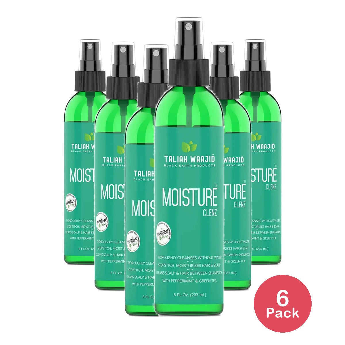 Taliah Waajid Black Earth Products Moisture Clenz 8 Fl. Oz (Pack of 6)