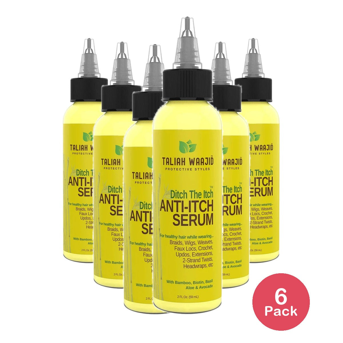 Taliah Waajid Protective Styles Dry Anti-Itch Serum 2oz 2 Fl. Oz (Pack of 6)