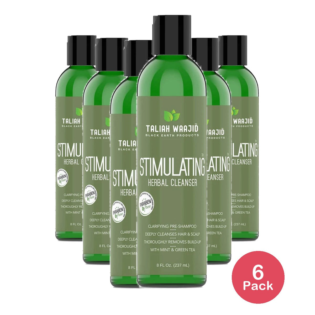 Taliah Waajid Stimulating Herbal Clarifying Shampoo with Mint 8 oz 1 Piece 8 Fl. Oz (Pack of 6)