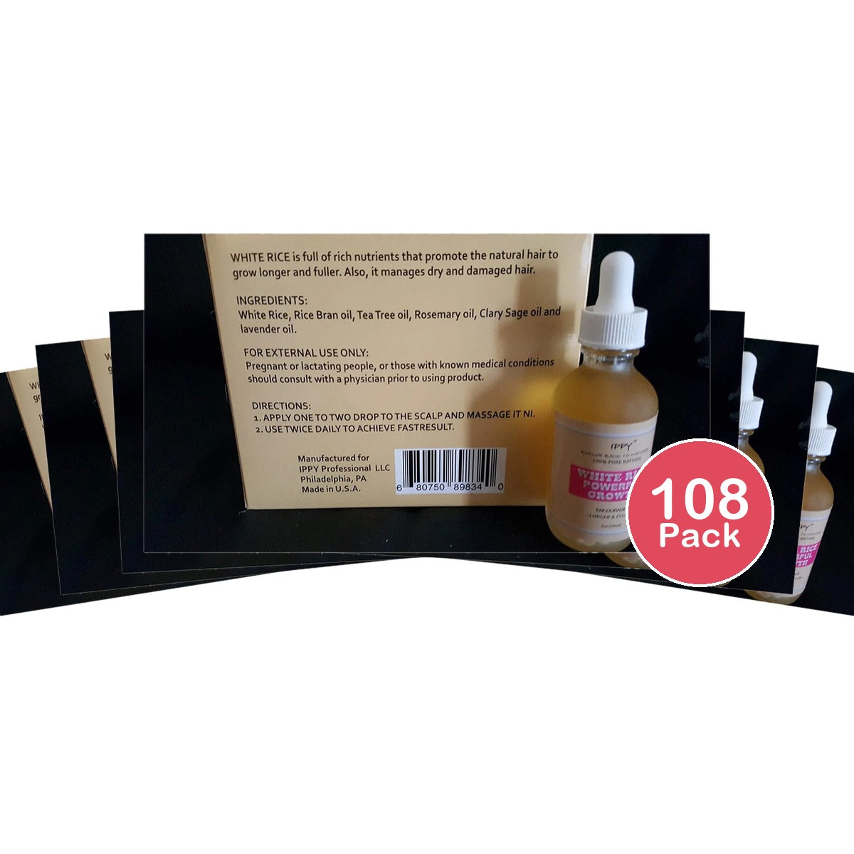 Taliah Waajid White Rice Hair Oil 2 Oz (Pack of 108)