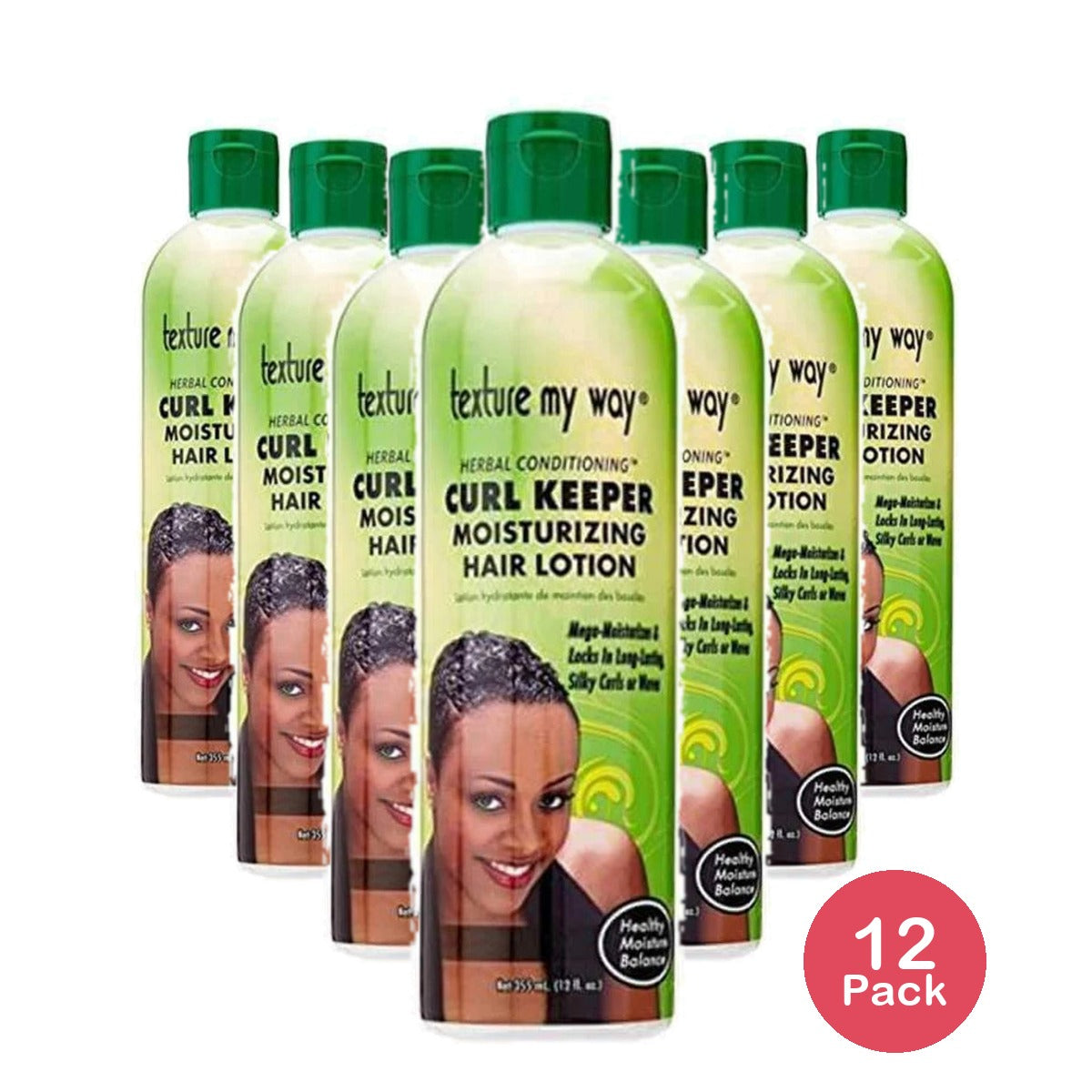 Texture My Way Curl Keeper Moisturizing Hair Lotion (Pack of 12)