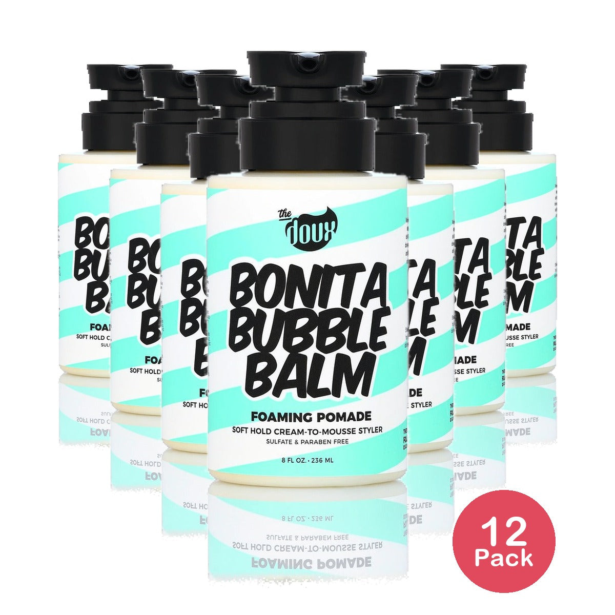 The Doux Bonita Bubble Balm Foaming Pomade 8 Oz (Pack of 12)