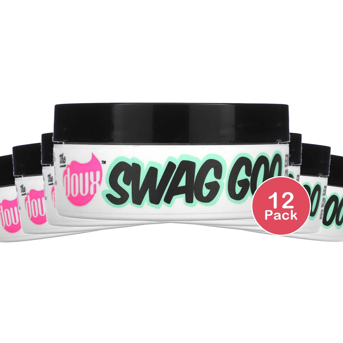 The Doux Swag Goo Edge Control Gel (59 ml) (Pack of 12) 2 Fl. Oz