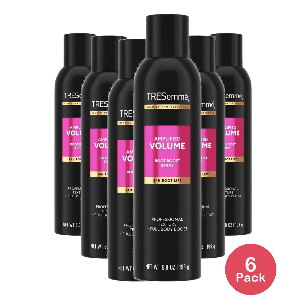 Tresemme Amplifying Volume Root Boost Hairspray 6.8 Oz (Pack of 6)