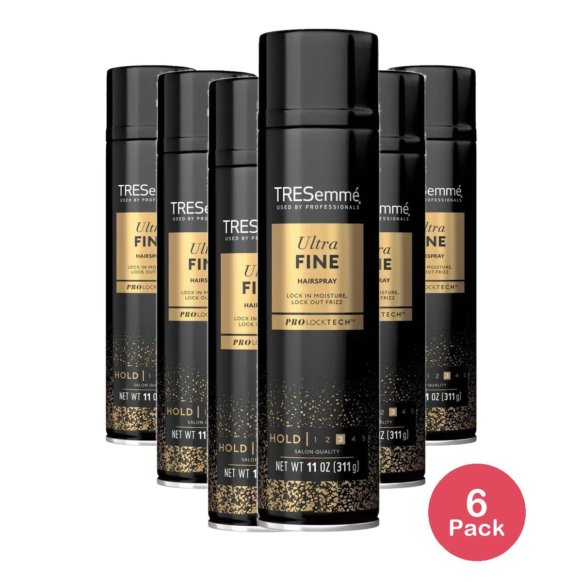 Tresemme European Tres Two Hair Spray Ultra Fine Mist 11Oz (Pack of 6)