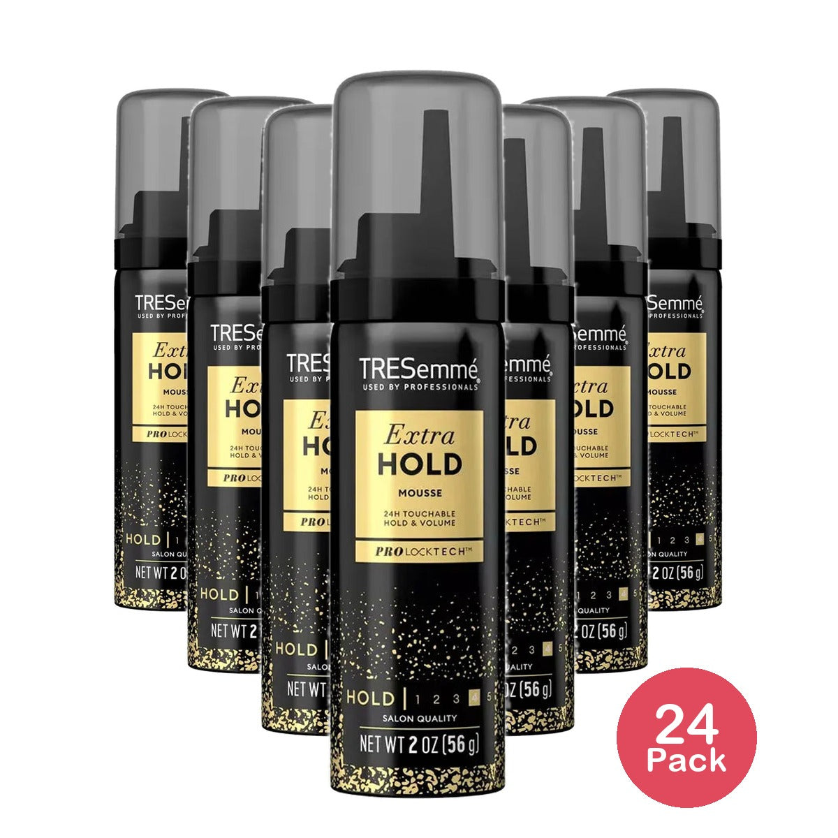 Tresemme Extra Hold Hair Mousse 2Oz (Pack of 24)