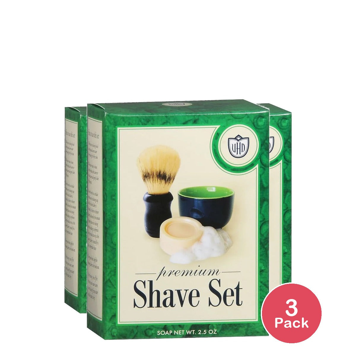 Van Der Hagen Premium Shave Set (Pack of 3)