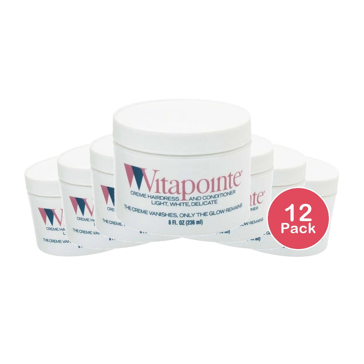 Vitapointe Creme Hairdress & Conditioner 8 Oz (Pack of 12)