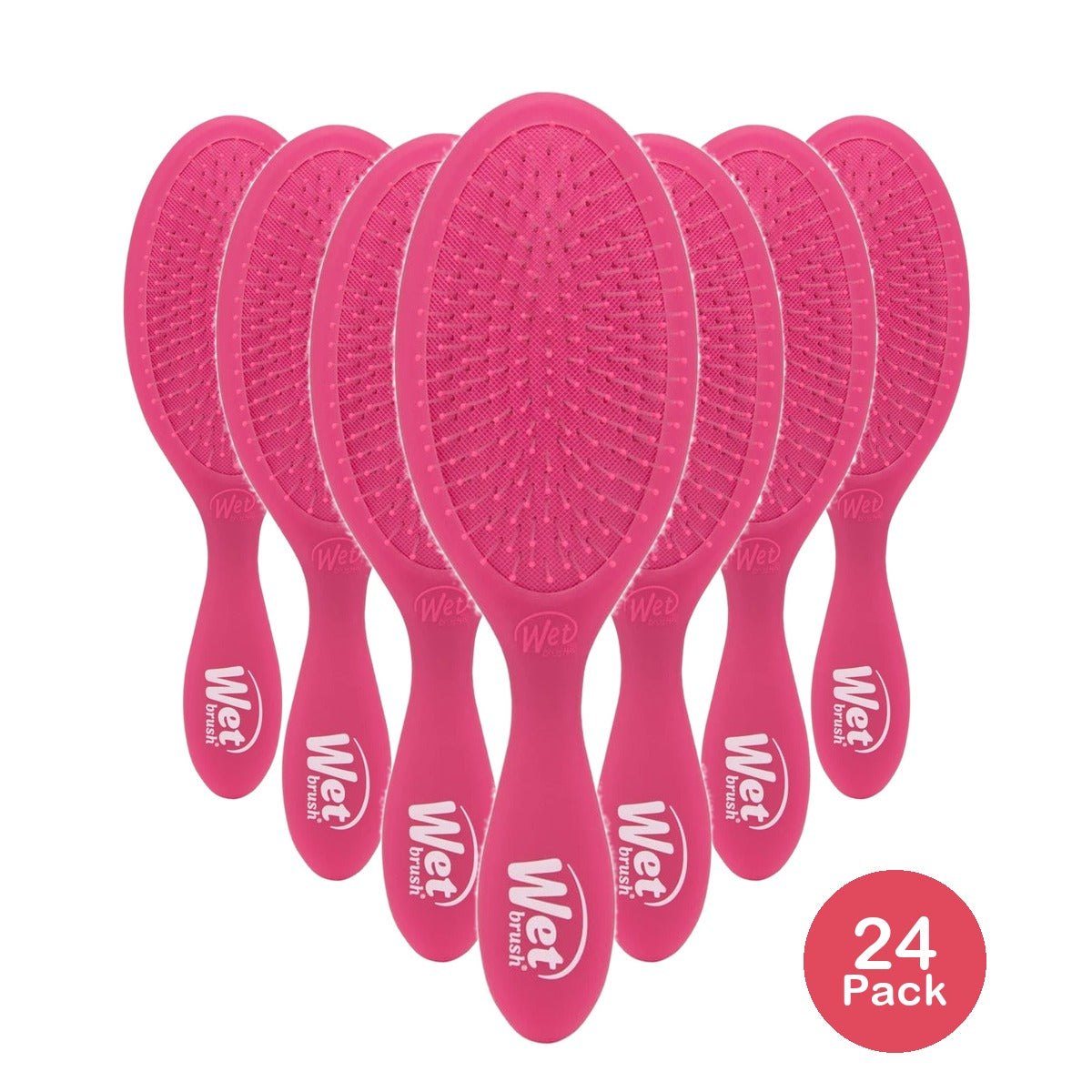 Wet Brush Original Detangling Hair Brush Frost Pink (Pack of 24)