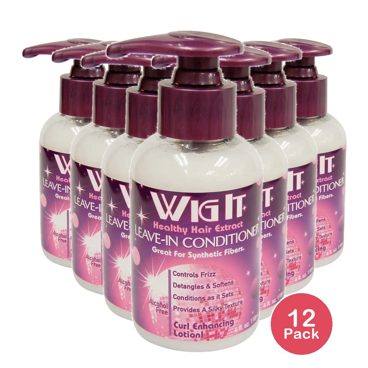 Wig It Leave In Conditioner 4 Oz (Pack of 12)