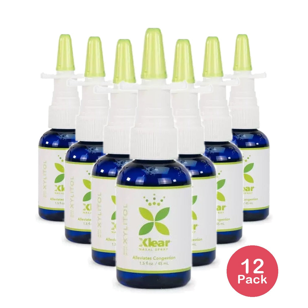 Xlear Xylitol and Natural Saline Nasal Spray 1.5Oz (Pack of 72)