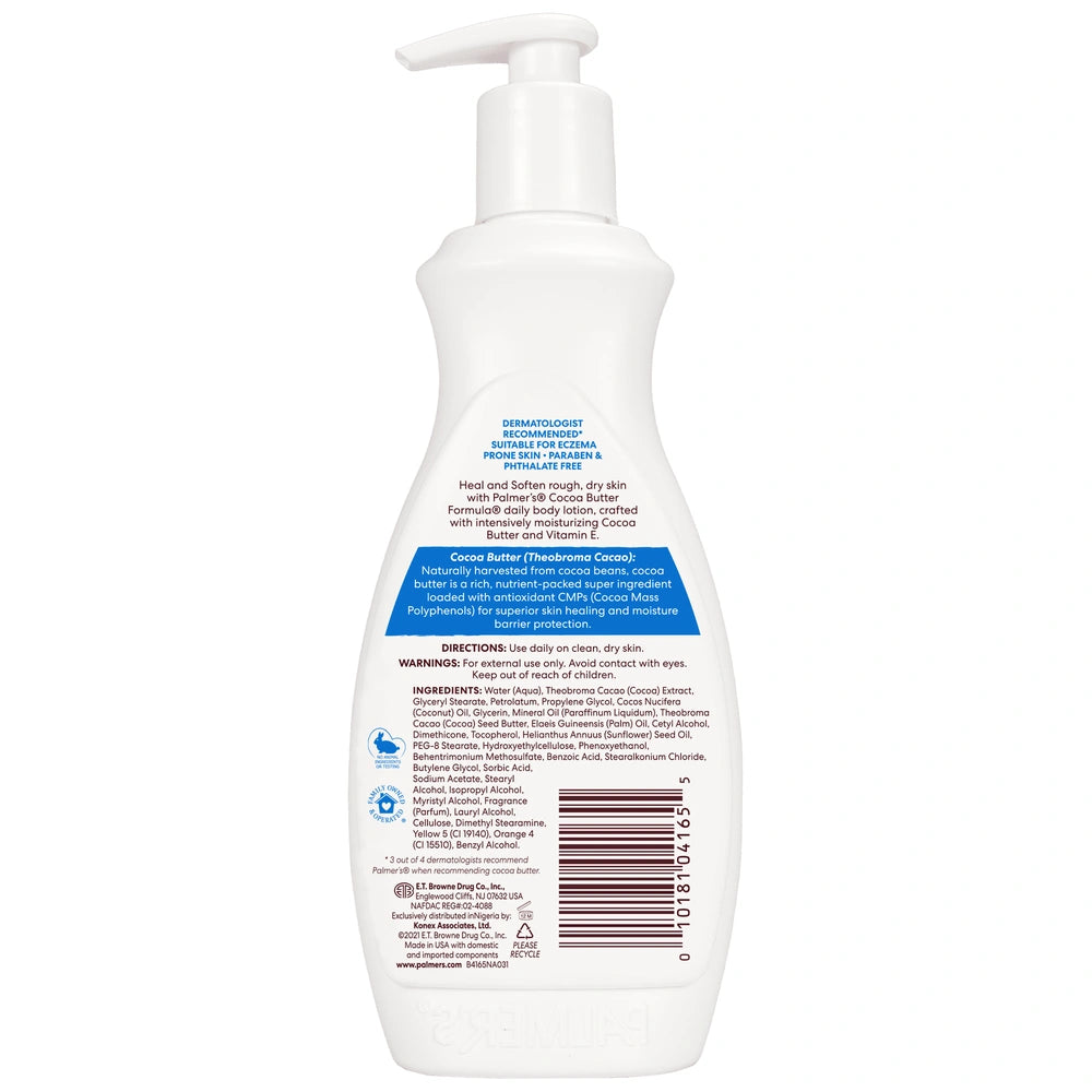 Palmer s Cocoa Butter Formula Daily Skin Therapy Body Lotion 13.5 fl. oz (Pack of 12)