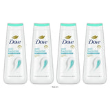 Dove Body Wash Antibacterial Care, Effectively Cleanses & Eliminates 99% of Bact 20 OZ(Pack of 4)