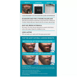 Just for Men Brush-In Color Gel for Mustache & Beard, Real Black M-55, 1 kit, (Pack of 12)