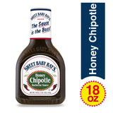 Sweet Baby Ray's Honey Chipotle BBQ Sauce 18 OZ (Pack of 12)