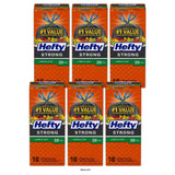 Hefty Strong Lawn & Leaf 39 Gallon Drawstring Trash Bags (Pack of 6)
