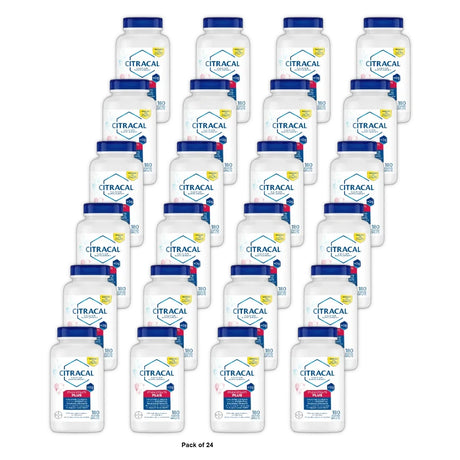 Citracal Maximum Plus Calcium Citrate With Vitamin D3 Caplets 180ct (Pack of 24)