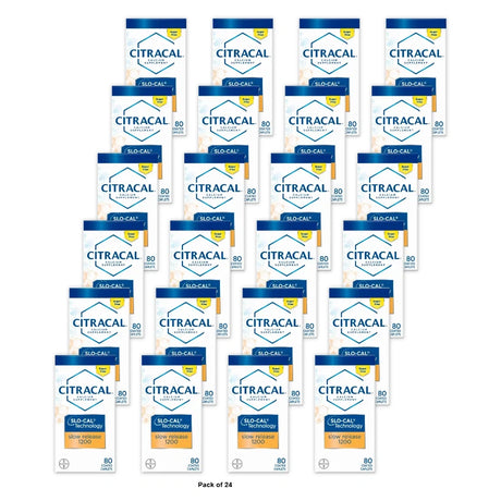 Citracal Calcium & Vitamin D3 Slow Release Calcium Dietary Supplement Tablets - (Pack of 24)