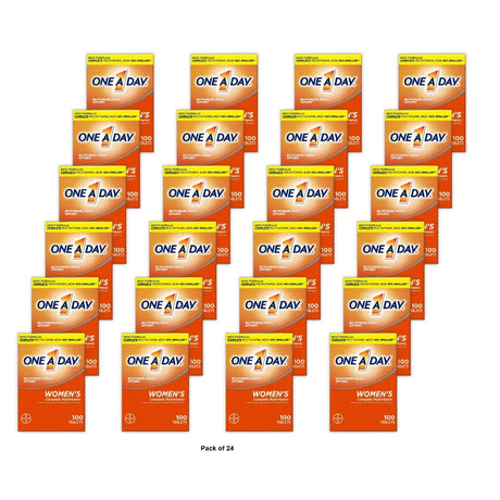 One A Day Women's Multivitamin Immune Health Support Tablets - 100ct (Pack of 24)