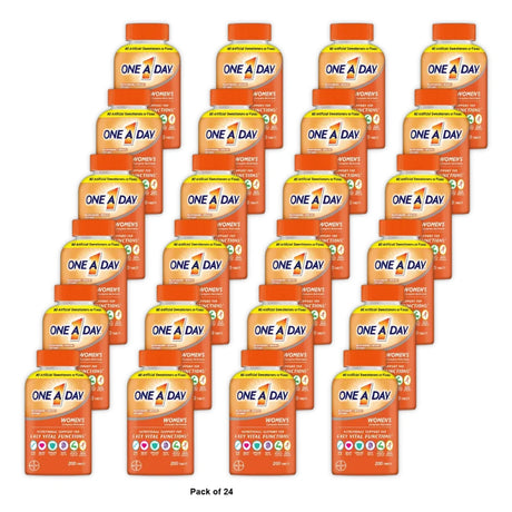 One A Day Women's Multivitamin Immune Health Support Tablets - 200ct (Pack of 24)