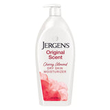 Jergens Original Scent with Cherry Almond Essence Dry Skin Moisturizer, Long Las 32 fl oz (Pack of 6)