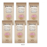 Jergens Natural Glow Face Moisturizer Self Tanner Daily Sunscreen - Spf 20 - 2 Fl Oz (Pack Of 6)