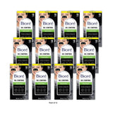 Biore Charcoal Deep Cleansing Blackhead Remover Pore Strips, Nose Strips For Dee 18.0 EA (Pack of 12)