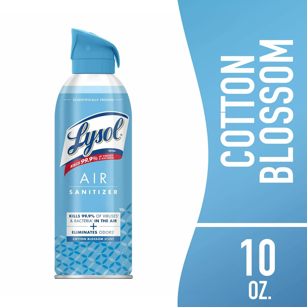Lysol Cotton Blossom Air Sanitizer Spray - 10 Fl. Oz (Pack of 6)