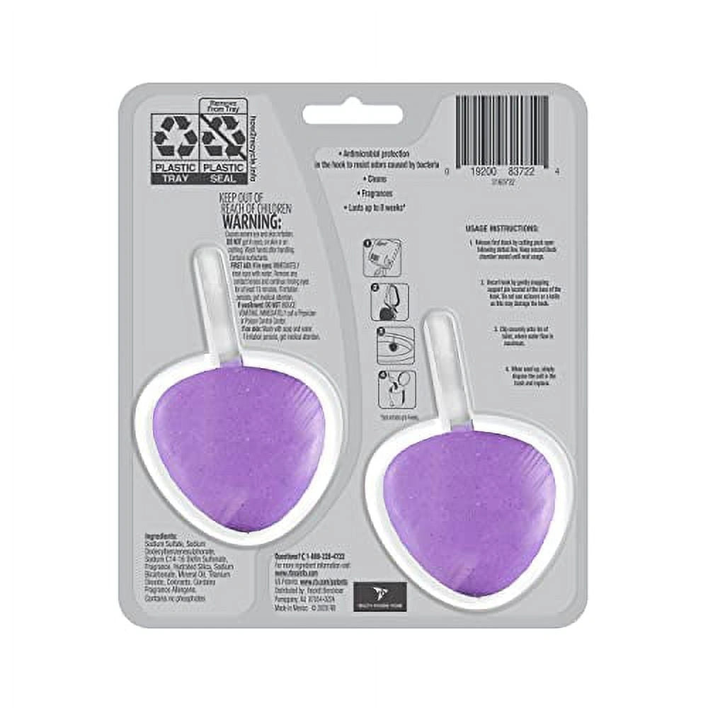 Lysol 2-Count Lavender Toilet Bowl Cleaner 2.82 Oz (Pack Of 4)