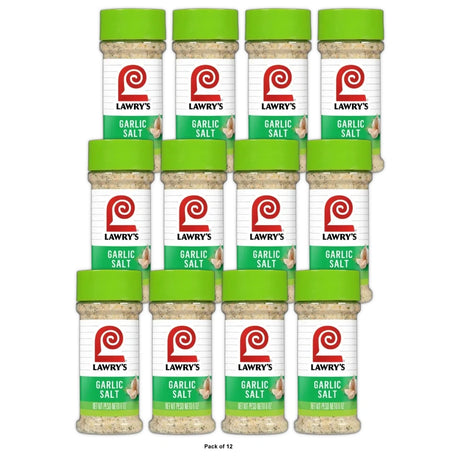 Lawry s Kosher Coarse Ground With Parsley Garlic Salt Bottle 6 OZ(Pack of 12)