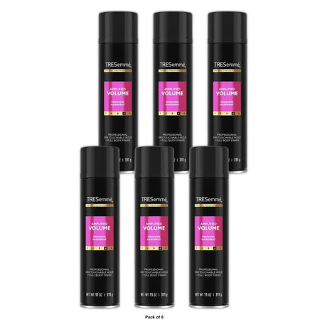 Tresemme Total Volume Hairspray for 24-Hour Frizz Control -11 oz (Pack of 6)