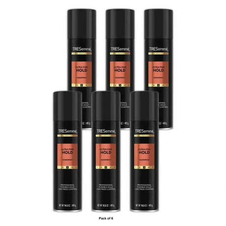 Tresemme Ultra Fine Hairspray for 24-Hour Frizz Control - 14.6 oz (Pack of 6)