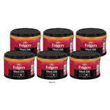 Folgers Black Silk Dark Roast Ground Coffee - 22.6 oz (Pack of 6)