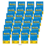 Aleve Caplets Naproxen Sodium Pain Reliever 50 Count (Pack of 36)