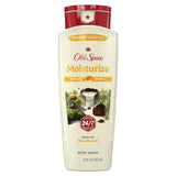Old Spice Men s Body Wash Moisturize with Shea Butter All Skin Types 18 fl oz (Pack of 4)