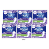 Always Anti-Bunch Xtra Protection Daily Liners Long Length (Pack of 6)