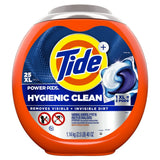 Tide Hygienic Clean Power PODS® Laundry Detergent Pacs Heavy 10x Duty Original 40 OZ (Pack of 4)