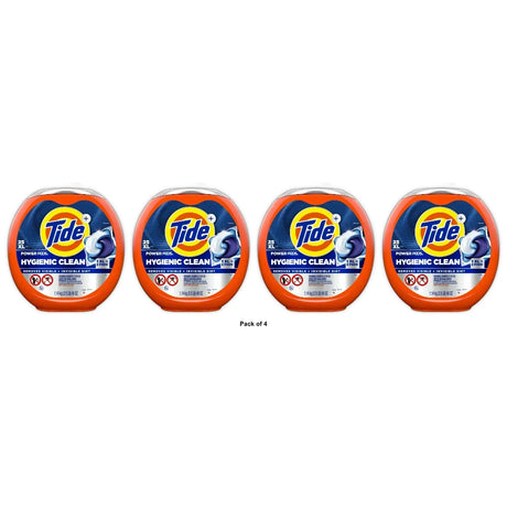 Tide Hygienic Clean Power PODS® Laundry Detergent Pacs Heavy 10x Duty Original 40 OZ (Pack of 4)