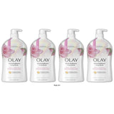 Olay Fresh Outlast Women s Body Wash Rose Water & Sweet Nectar Pump 33 fl oz (Pack of 4)