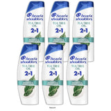 Head & Shoulders Dandruff Treatment/Dandruff Shampoo and Conditioner with Tea Tr 12.5 fl oz(Pack of 6)