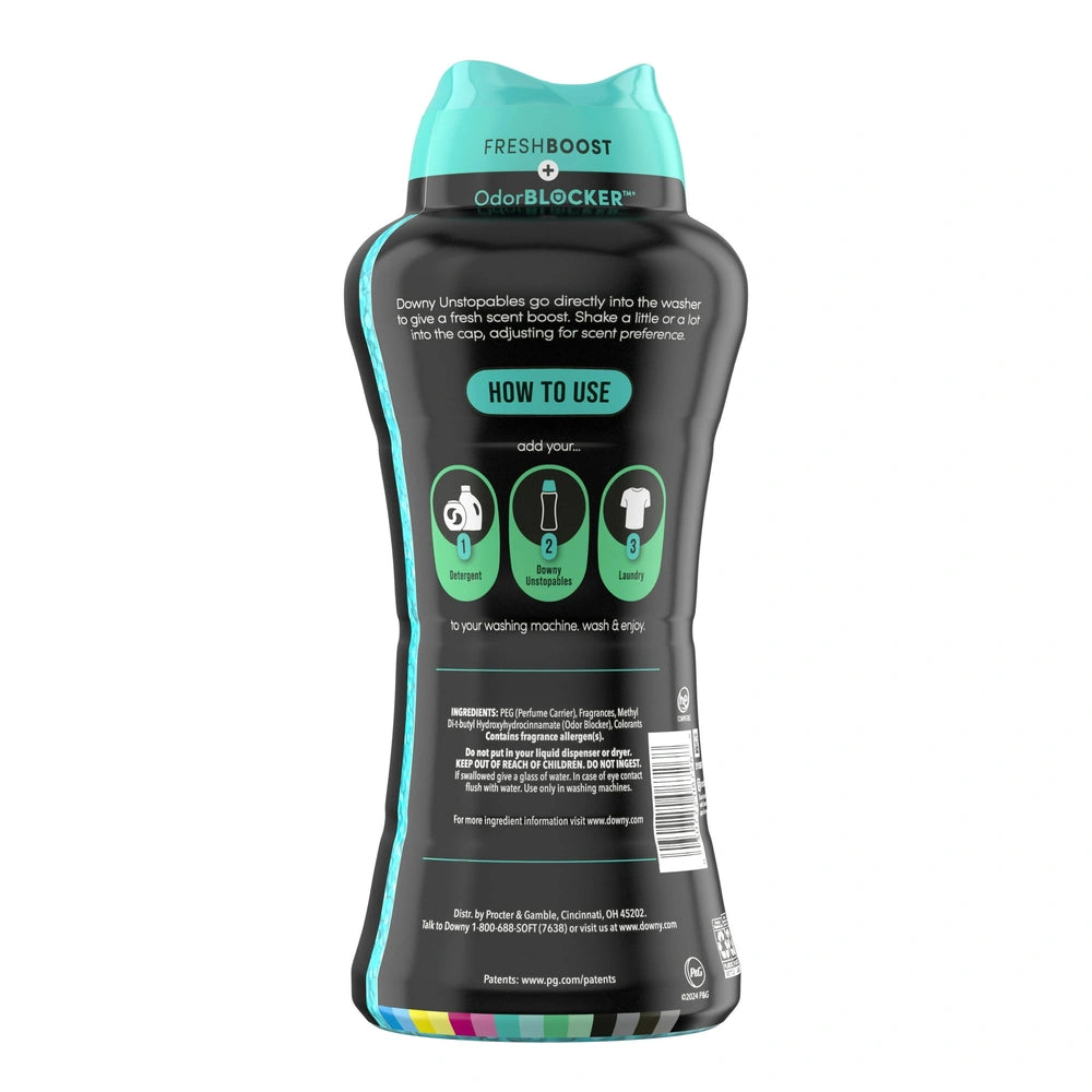 Downy Fresh Scent Unstopables In-Wash Laundry Scent Booster Beads - 24.0 oz(Pack of 4)