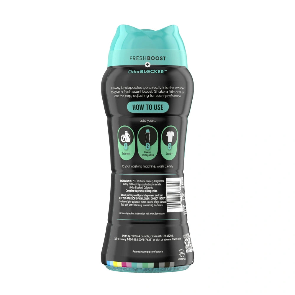 Downy 08732 Unstopables In-Wash Scent Booster Beads Fresh Scent 13.4oz (Pack of 4)