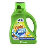 Gain Ultra Oxi Liquid Laundry Detergent Waterfall Delight Scent 61 L88.0 fl oz (Pack of 4)